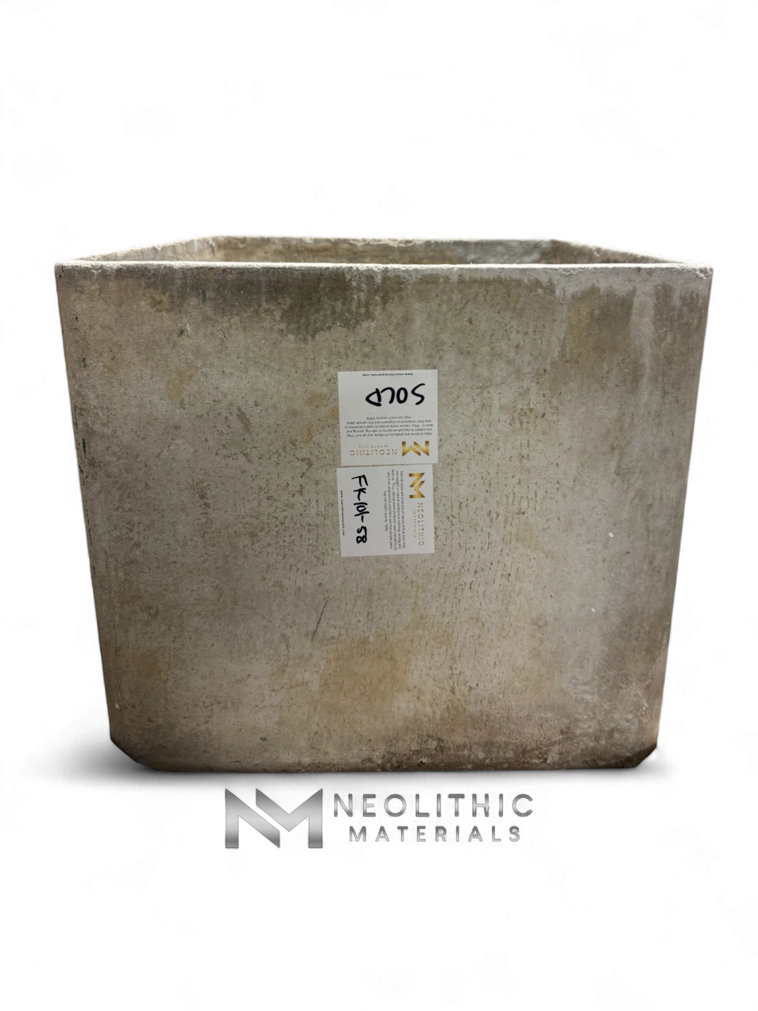 Willy Guhl Square Planter - Image 1